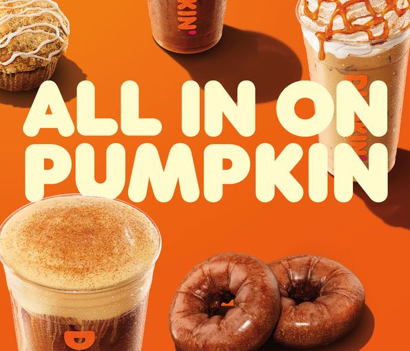 A Fresh Way to Pumpkin at Dunkin': NEW Pumpkin Cream Cold Brew